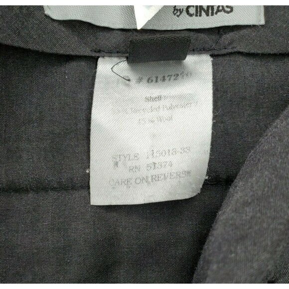 Doc & Amelia by Cintas Wool Blend Gray Women’s 2 Regular Dress Pants with Button - Picture 11 of 12